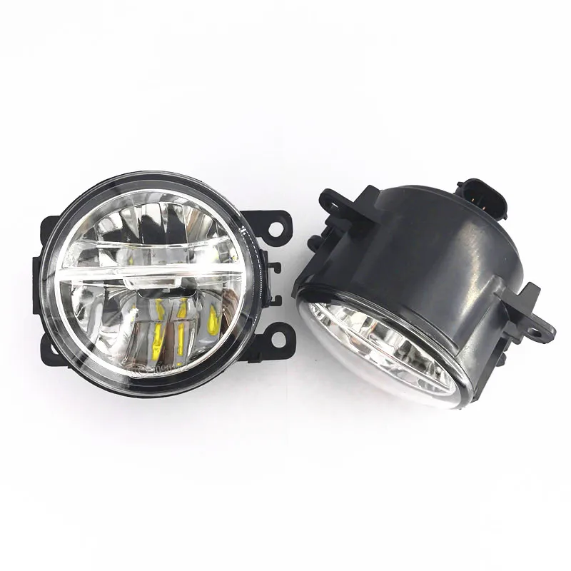 

Fog Lamp Assembly angel eyes Fog Light For Renault Duster Megane Fluence Koleos Kangoo Led Fog Lights 30W 1set