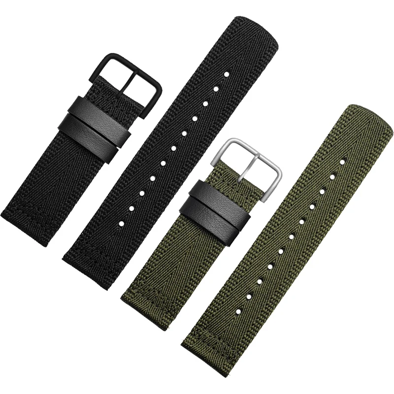 For Casio PRG-600YB PRG-650 PRW-6600 GA2000 Nylon Strap Waterproof Wristwatch Band Bracelet  Nylon Watch Band longer Strap 24mm