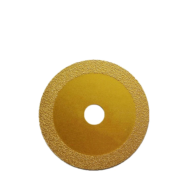 3PCS/Set 110mm Golden Vacuum Brazed Diamond Saw Blade For Grinding Stone Marble Granite Ceramic