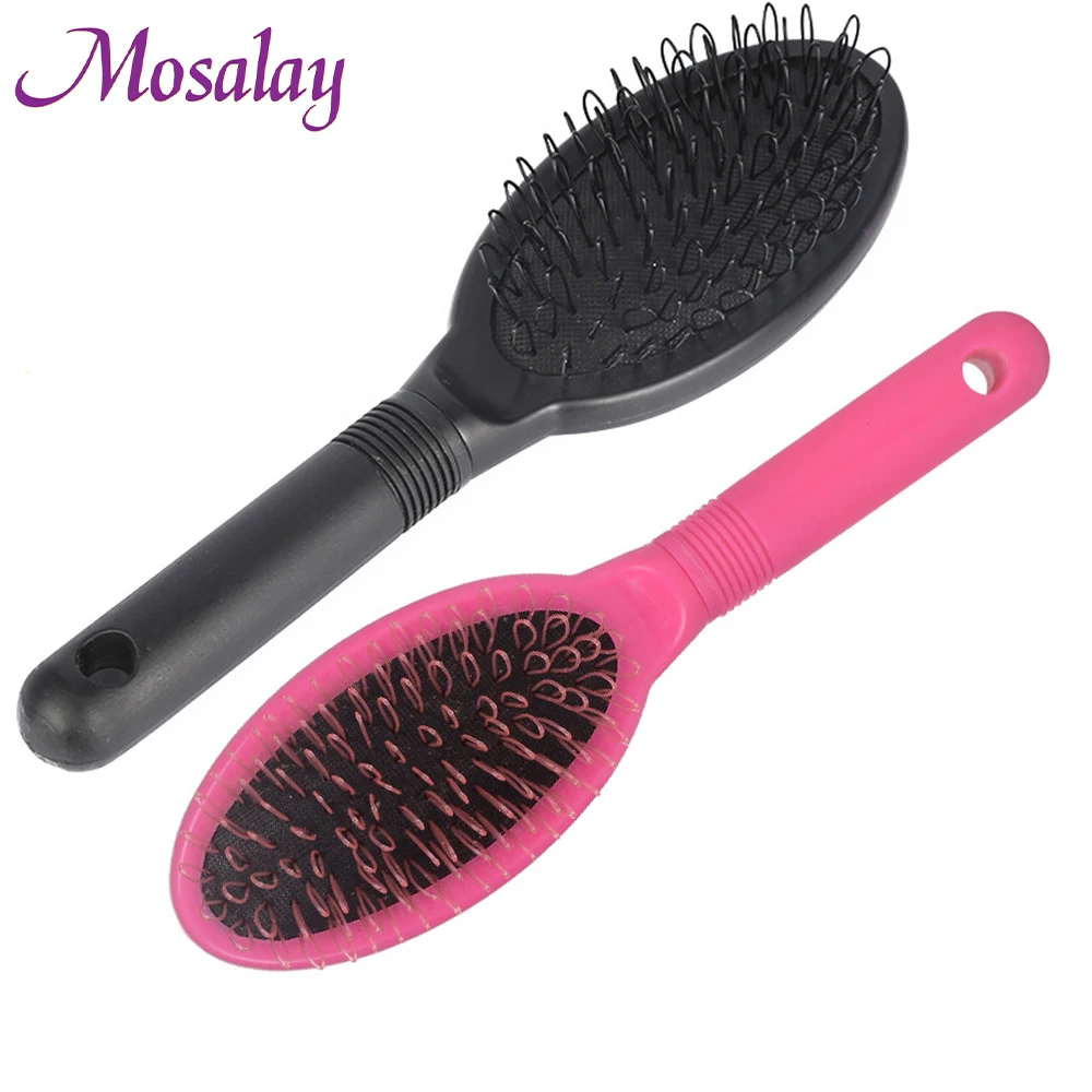 

Professional Anti-static Hair Brush Wig Care Comb Curved Row Comb Scalp Massager Barber Hairdressing Styling Tools