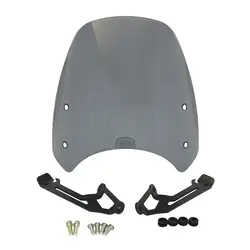 Wind Screen Motorcycle Windshield -Motorcross Windscreen For Ducati Scrambler 16+ Motorcycle Windscreen Air Deflector Adjustable