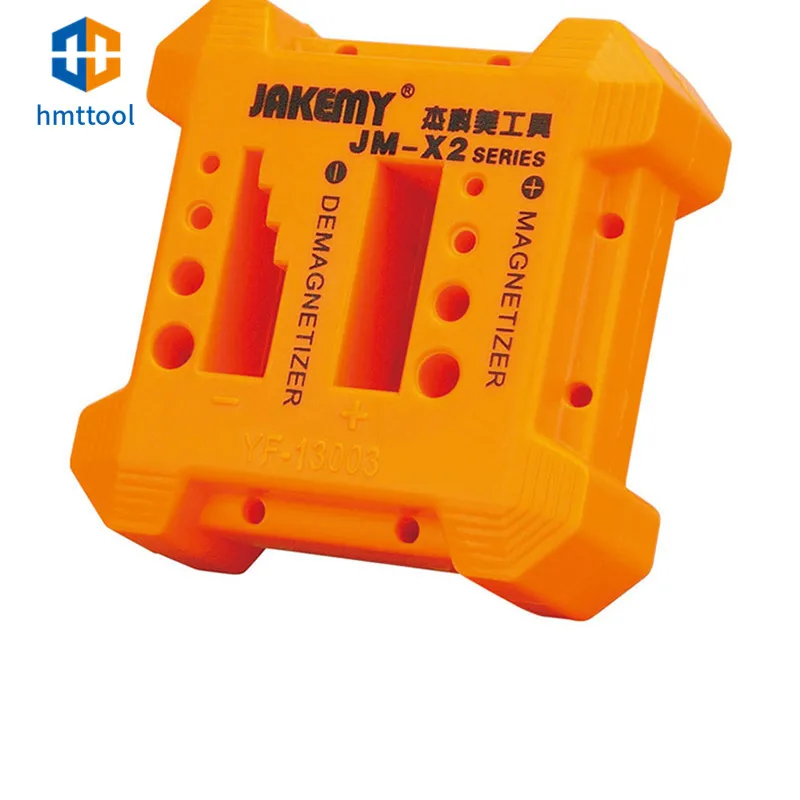 Orange JM-X2 Support Wholesale Magnetizer Demagnetizer Tool Screwdriver Magnetic Pick Up Tool Screwdriver Magnetic Degaussing