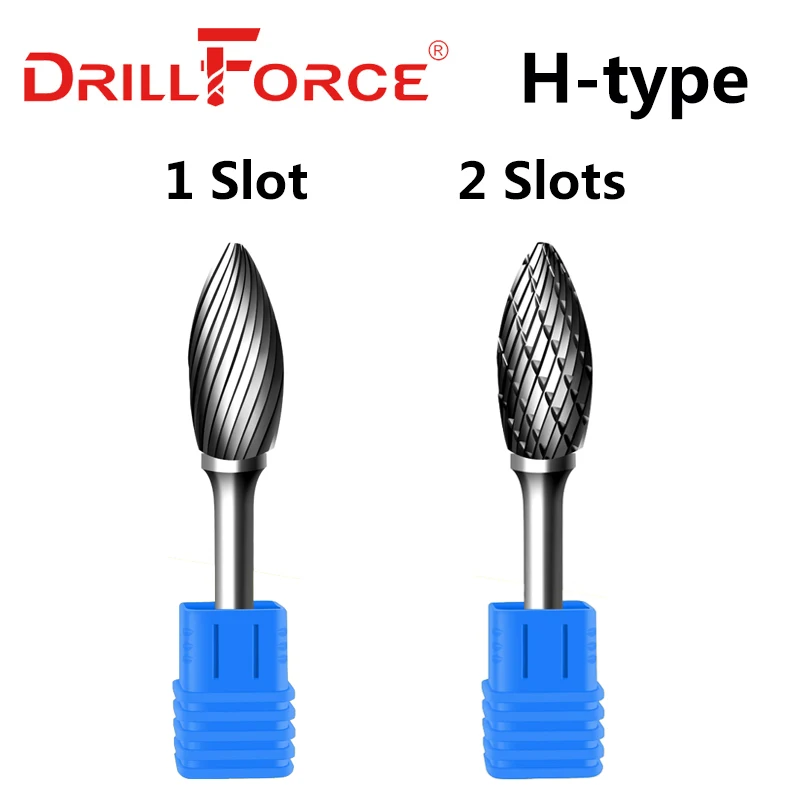 

Drillforce 1 шт. H/HX Тип вольфрамовый Карбид роторная пилочная точка шлифовальный станок абразивные инструменты сверло фрезерование металла резьба по дереву