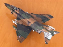 1:33 Scale Phantom F-4B Mig Killer Fighter DIY Paper Model Kit Puzzles Handmade Toy DIY