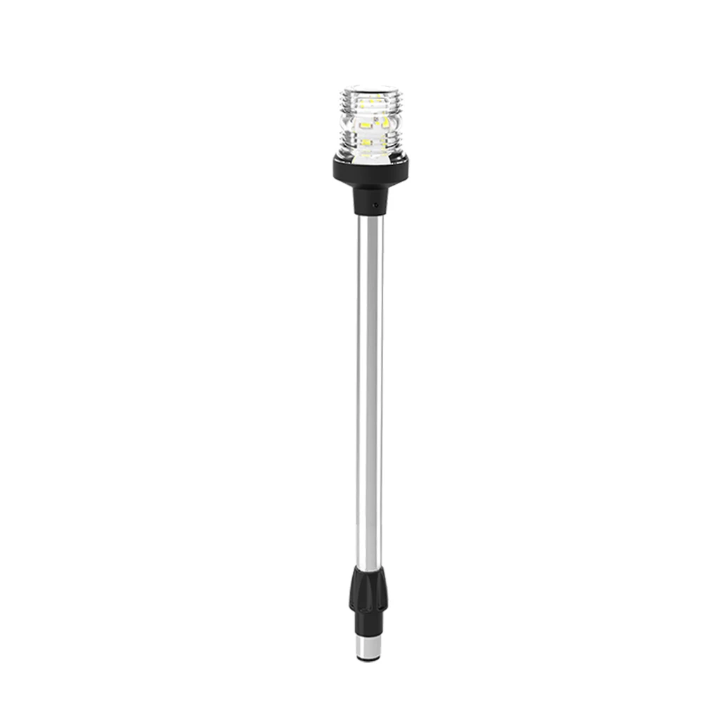 Linterna Led para barco, y 12V luz redonda de 600mm, visibilidad, 3NM