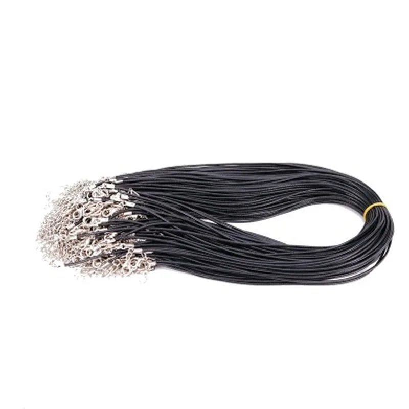 

Jewelry Making Black Colorful Leather Cord Adjustable Braided Rope For DIY Necklace Bracelet Jewelry Making Findings