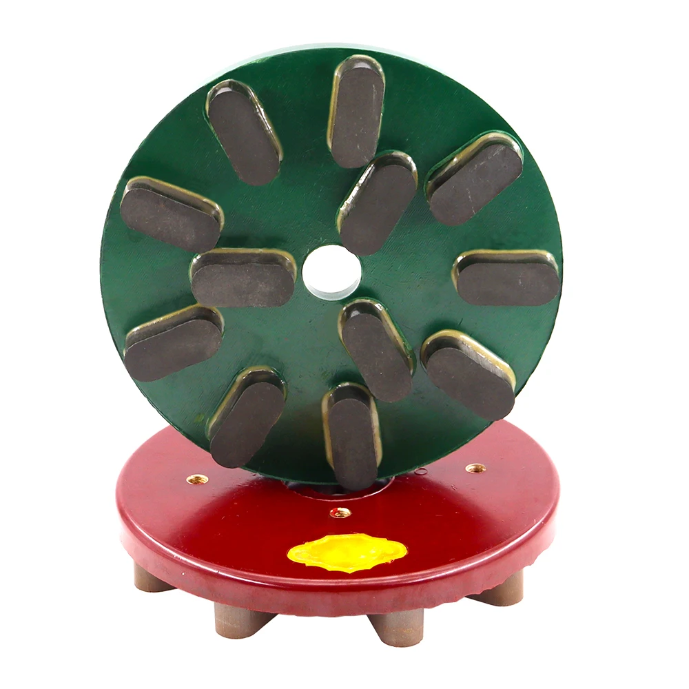 RIJILEI 8Inch Diamond Resin Bond Grinding Plate 200mm Diamond Grinding Discs Polishing Pad For Marble Granite Ceramic Tile YG34