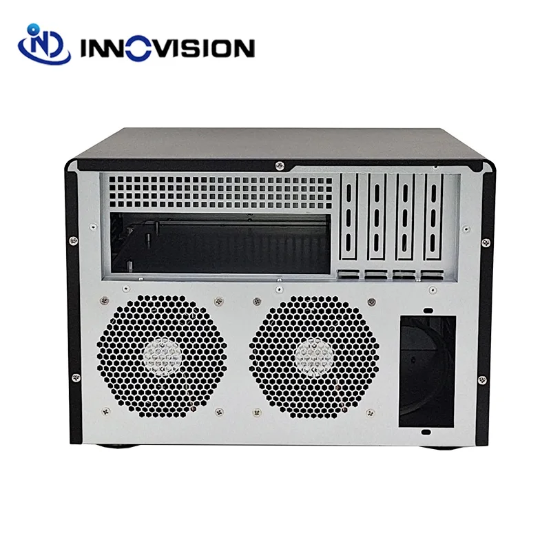 Imagem -04 - Nas Chassis Hdd Bays Hotswap Case Suporte M-atx Motherboard 1x60 mm Ventilador 2x9025 mm Ventiladores 1x2.5 Tooless8bays