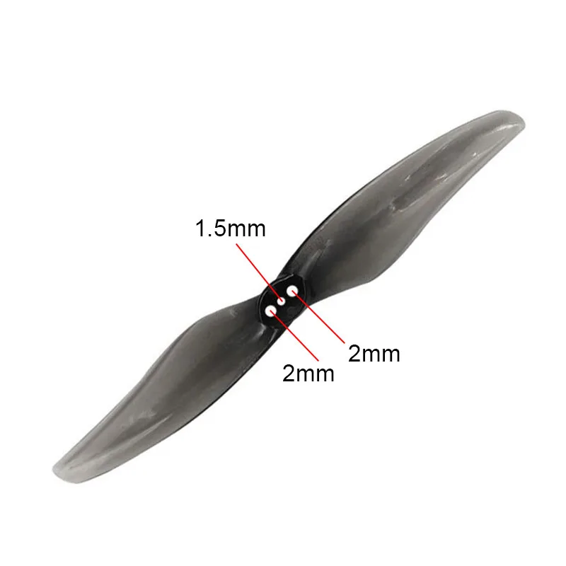 NEW Original Gemfan Hurricane 4024 Durable 2-Blade Propeller 4inch 1.5mm 3 Holes for RC 1408-1506 Brushless Motor Drones Parts