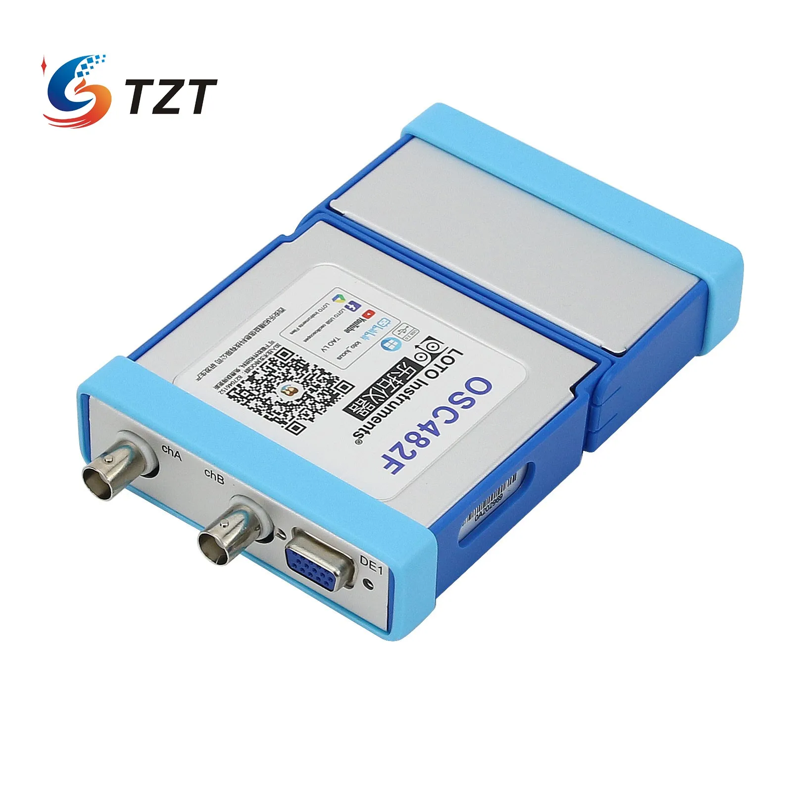 

TZT 3 in 1 USB PC Virtual Digital Oscilloscope 2CH 20M Bandwidth 50MSa/s + 13MHz Signal Generator + 4CH Logic Analyzer