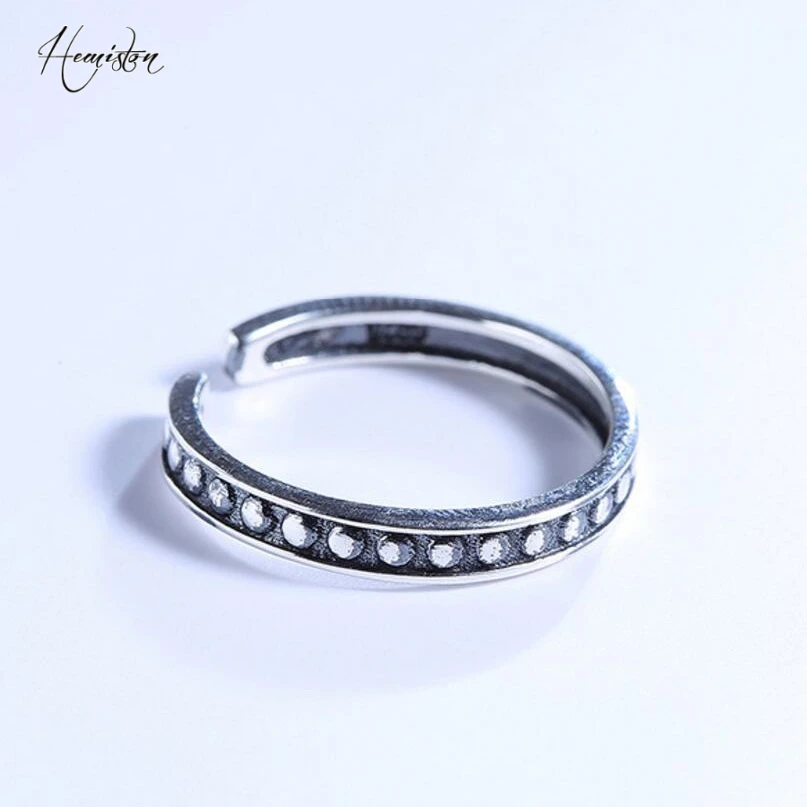 Authentic 100% Silver Salient Points Ring, Original Vintage Compatible With Thomas Jewelry for Women And Men TS 208