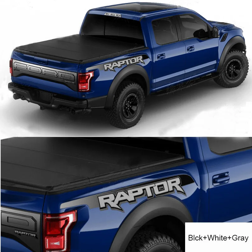 Kolorowa naklejka winylowa na tylne drzwi bagażnika do Forda F150 F-150 Raptor 2015-2019