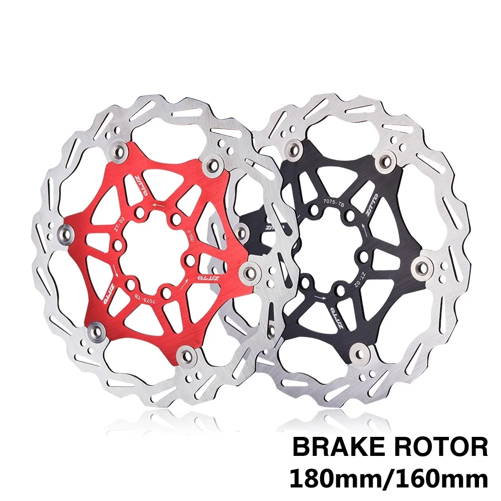 

Велосипедный Тормоз плавающий ротор 160 мм 180 мм 7075 AL нержавеющая сталь 6 7 дюймов диск для горных дорог CX велосипед запчасти