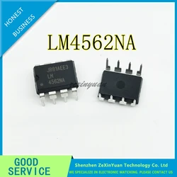 10PCS/LOT LM4562NA LM4562N LM4562 DIP-8 100% New original