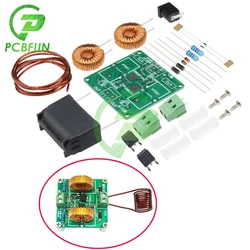 Mini ZVS Tesla High Voltage Generator High Frequency Induction Heating Machine Tesla Coil Diy Kit Electronic PCB Board Module