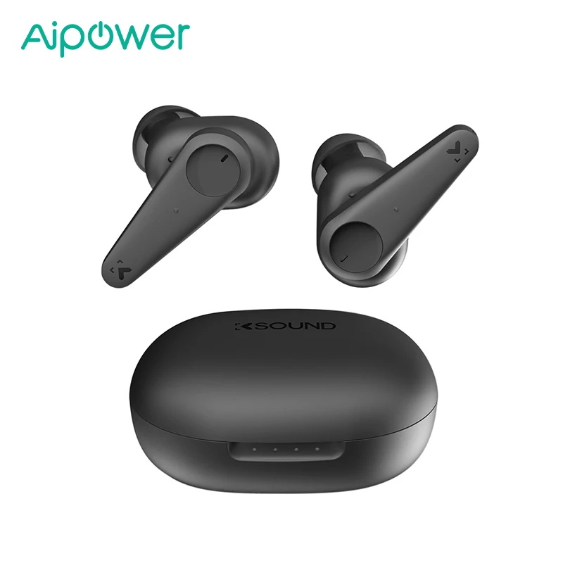 

Наушники Aipower N7 TWS Беспроводные наушники Bluetooth5.0 Наушники с шумоподавлением басов Гарнитура с двойным микрофоном Сенсорное управление