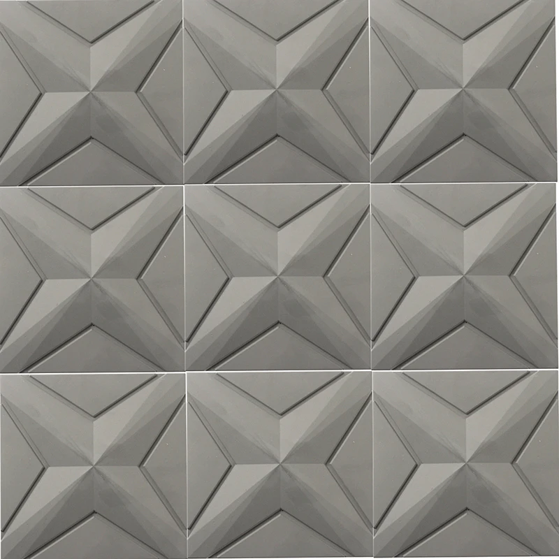 

Concrete Wall Tile Silicone Mould Geometric Plaster Mold Handmade Decorative Tool