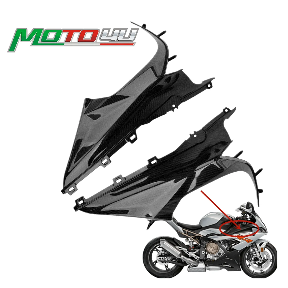 For BMW S1000RR S 1000RR 2019 2020 2021 Motorcycle Front Side Panels Fairing 100% Carbon Fibre