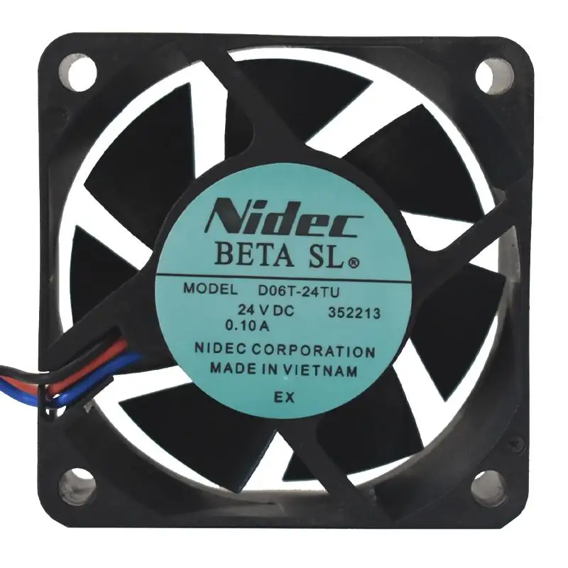 New original 24V 0.1A D06T-24TU 6CM 6025 ultra-quiet inverter cooling fan