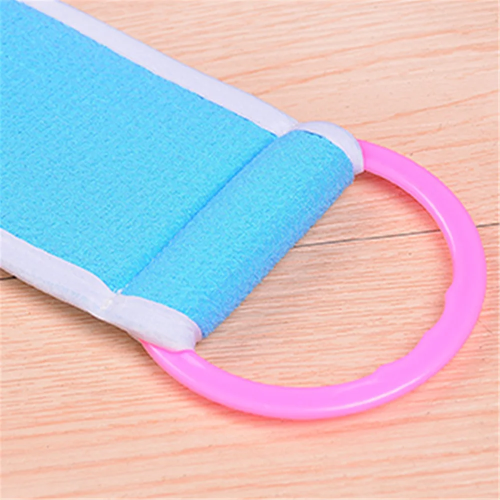 Soft Exfoliating Loofah Back Strap Bath Towel Shower Massage Spa Scrubber Sponge Body Skin Health Cleaning Men Women