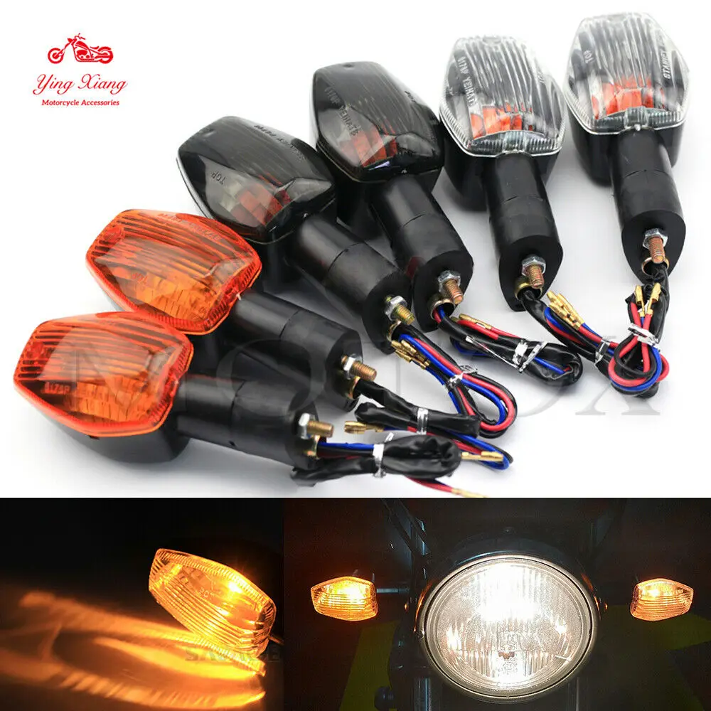 Fit For HONDA CB1000R CB400 CB600F CB900F Hornet Front Rear Turn Signal Light  Indicator VTR1000F RC51 SP1 SP2  XL700 CBR1100XX