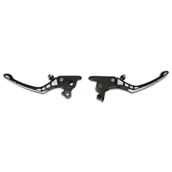 Black CNC Clutch Brake Lever for Harley 15-17 Softail Breakout Fat Boy Deluxe Heritage Classic FLS Slim 2018-2020 Low Rider FXLR