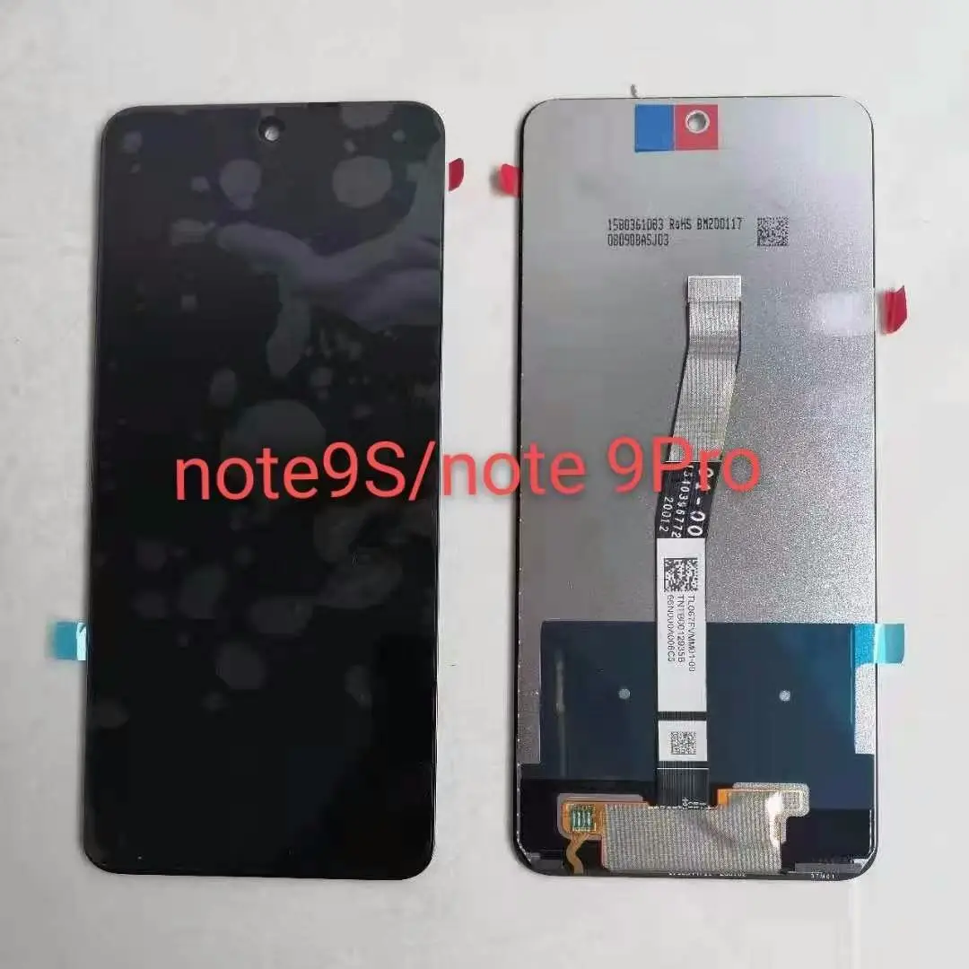 LCD Display Touch Screen Digitizer Assembly Replacement, Redmi Note 9S, 6.67