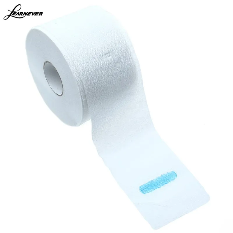 Professional Disposable Stretchy Neck Paper Roll For Barber Bib Tools Paper Falling Styling Neck Salon Prevent Hair