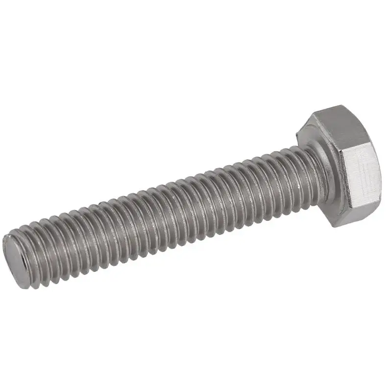 DIN933 304 stainless steel reverse external hexagon screw left turn / reverse thread / reverse external hexagon M6-M12 5PCS