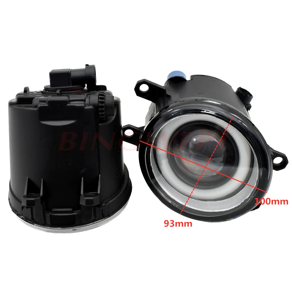 2pcs LED Fog Lights + Angel eye For Toyota Corolla 14-16 For TOYOTA Auris hatchback NRE15 ZZE15 ADE15 ZRE15 NDE15 2007-2010
