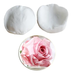 Large Rose Petals Veiners Silicone Molds Fondant Sugarcraft Gumpaste Clay Water Paper Cake Decorating Tools M2306