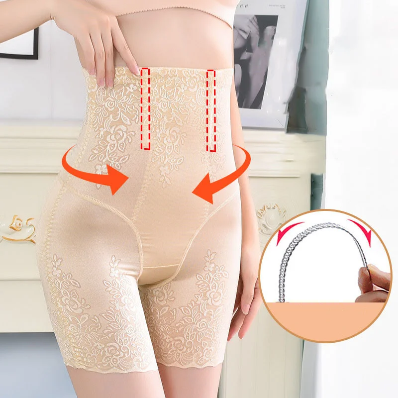 High Waist Safety Shorts Butt Lifter Body Shaper Panties Underwear Plus Size Slimming Legging Shorts Waist Trainer Shaper Corset