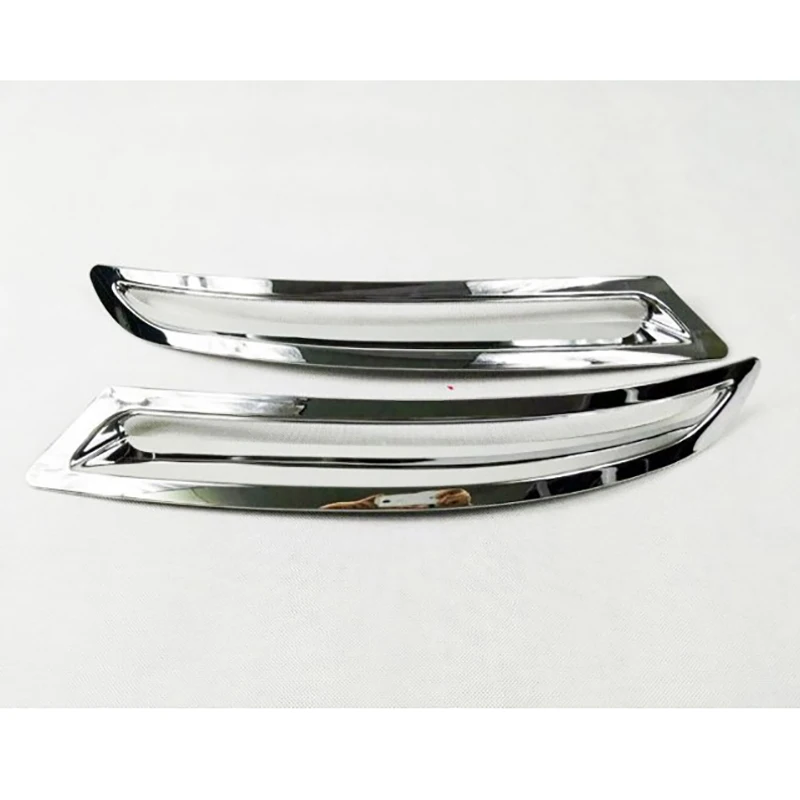 2 Pieces ABS Chrome Rear Fog light Frame tail lamp Cover For VW Volkswagen Tiguan 2010 2011 2012 2013 2014 2015