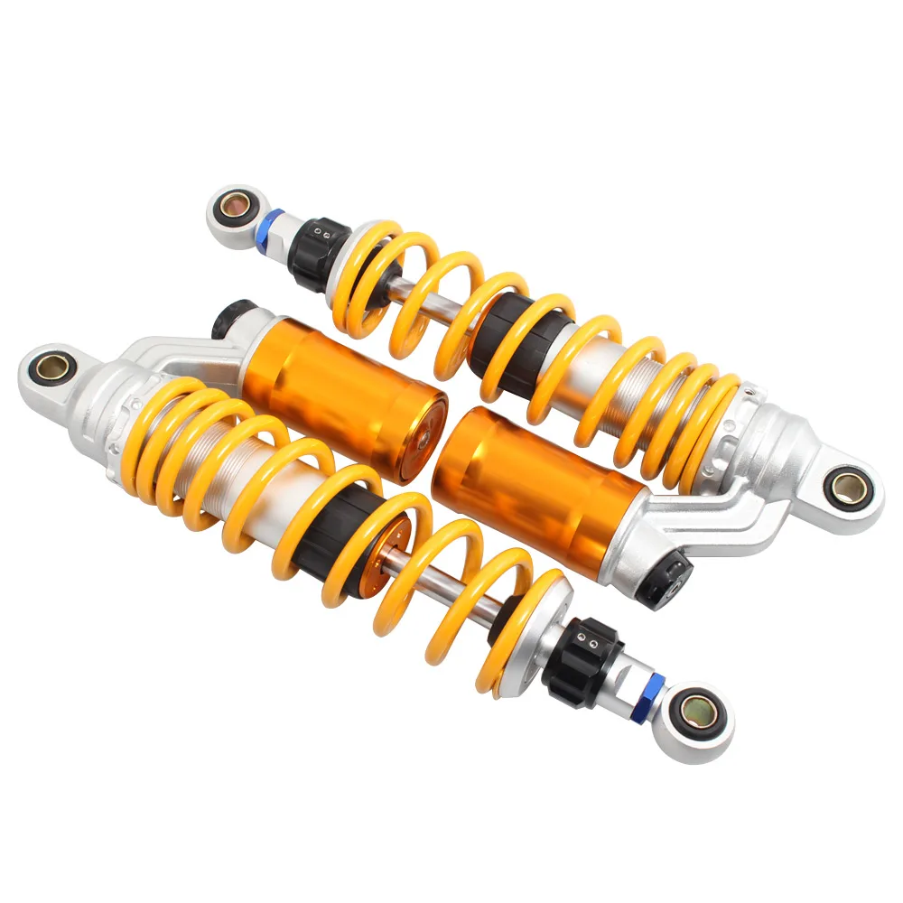 Motorcycle Universal Rear Suspension 350mm Adjustable Air Shock Absorber For Harley Honda Yamaha Suzuki ATV Quad Dirt Bike