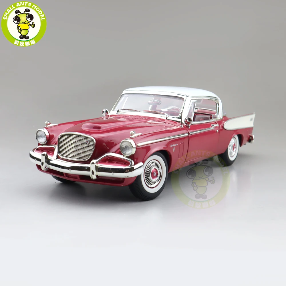 1/18 1958 STUDEBAKER GOLDEN HAWK Road Signature Diecast Model Toys Car Boys Girls Gifts