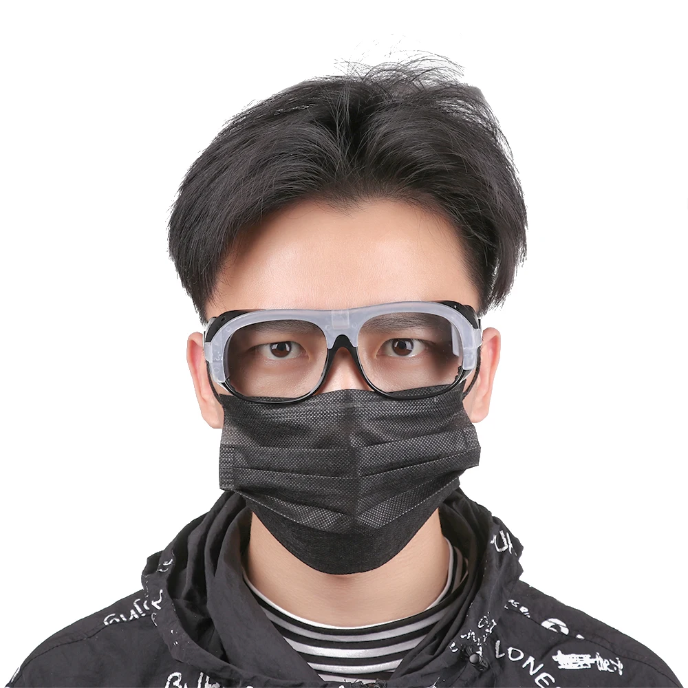Lunettes de sécurité anti-éclaboussures, lunettes de soudage, anti-poussière, étanche, lumière plate, pare-brise, protection du travail, masque pour les yeux, 1PC