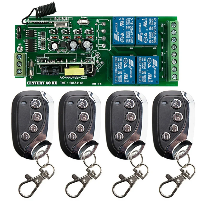 433 Mhz AC85V-250V …