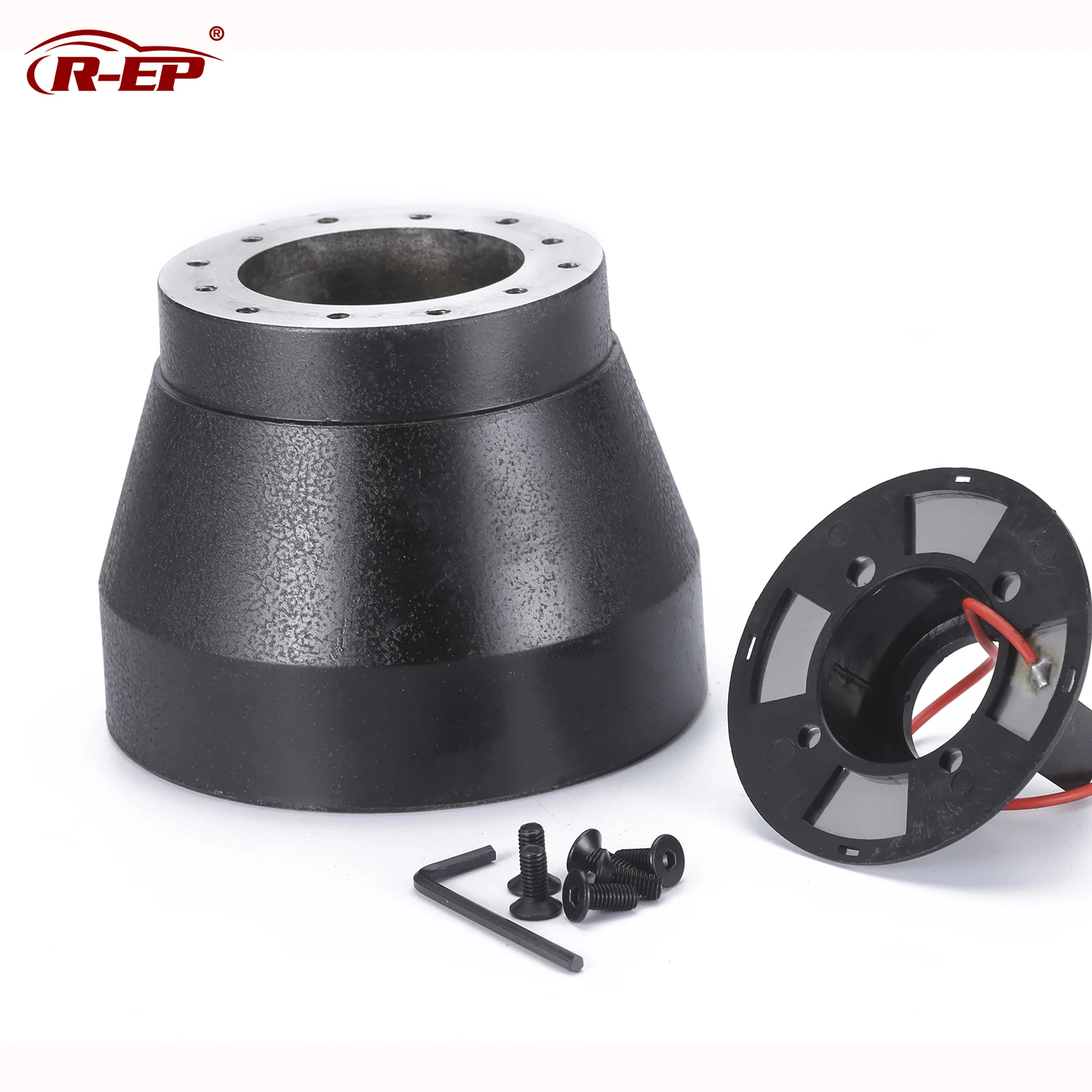 

R-EP Steering Wheel Hub Adapter Boss Kit Black Racing For BMW E30