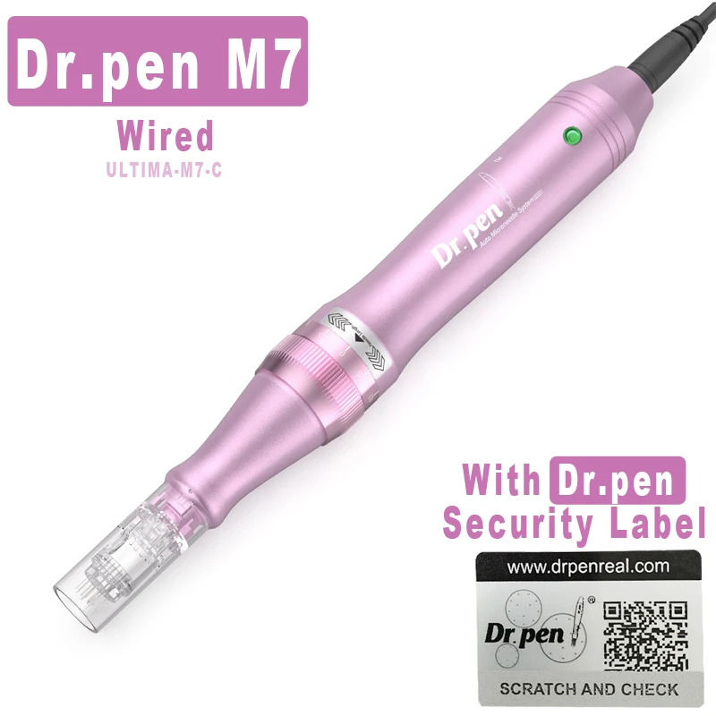 Dr.Pen M7-C Derma Microneedling Pen Micro Needle Bayonet PortCartridge Device Wired Electric Dr Mezo Dermo Microblading BBCream