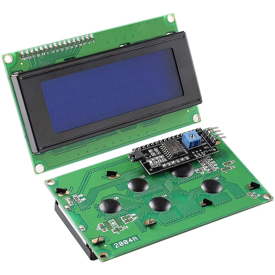 LCD2004+I2C 2004 20x4 LCD2004A Blue/Green screen HD44780 Character LCD /w IIC/I2C Serial Interface Adapter Module For Arduino