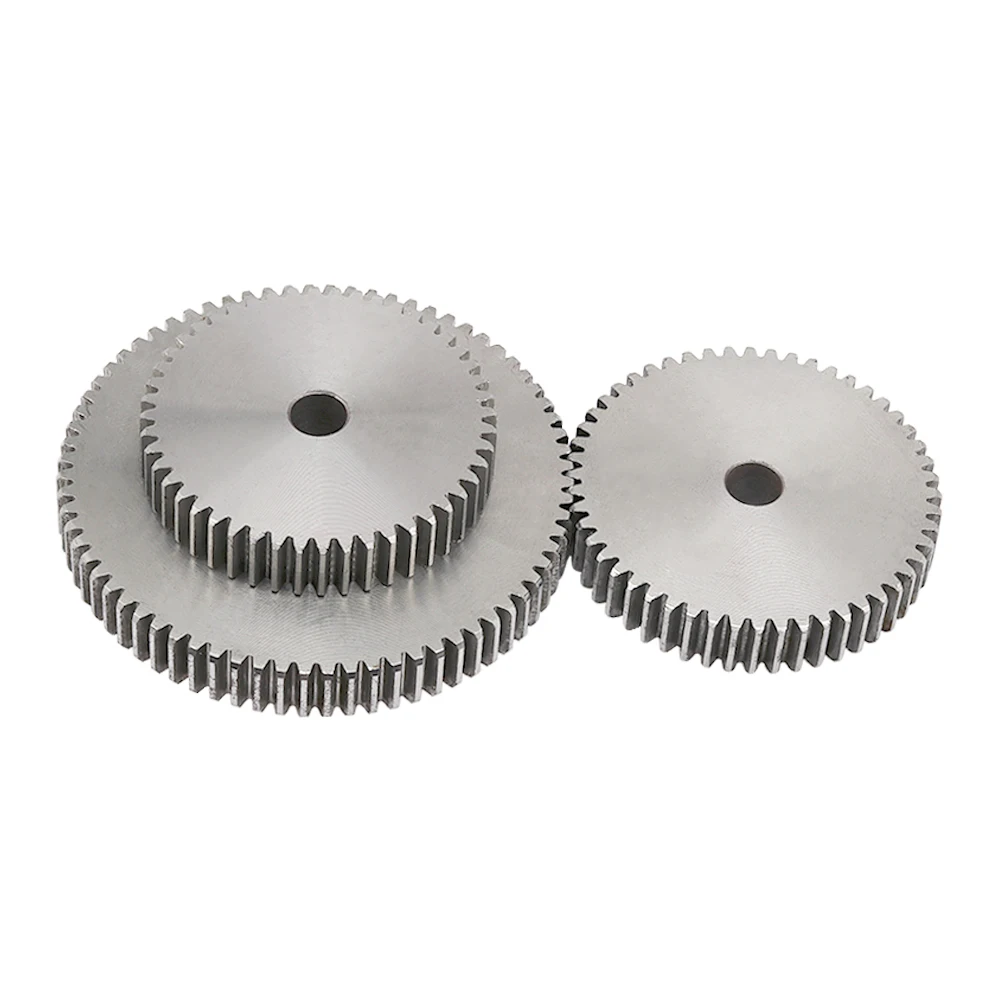 Cylindrical Gear 1M-61/62/63/64/65/66/67/68/69/70T SC45# Carbon Steel Material Gear Wheel For Transmission Accessories