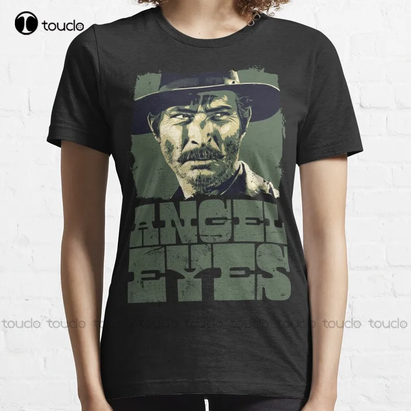 Angel Eyes Lee Van Cleef The Good The Bad And The Ugly Classic T-Shirt Mens Compression Shirt Custom Aldult Teen Unisex Xs-5Xl