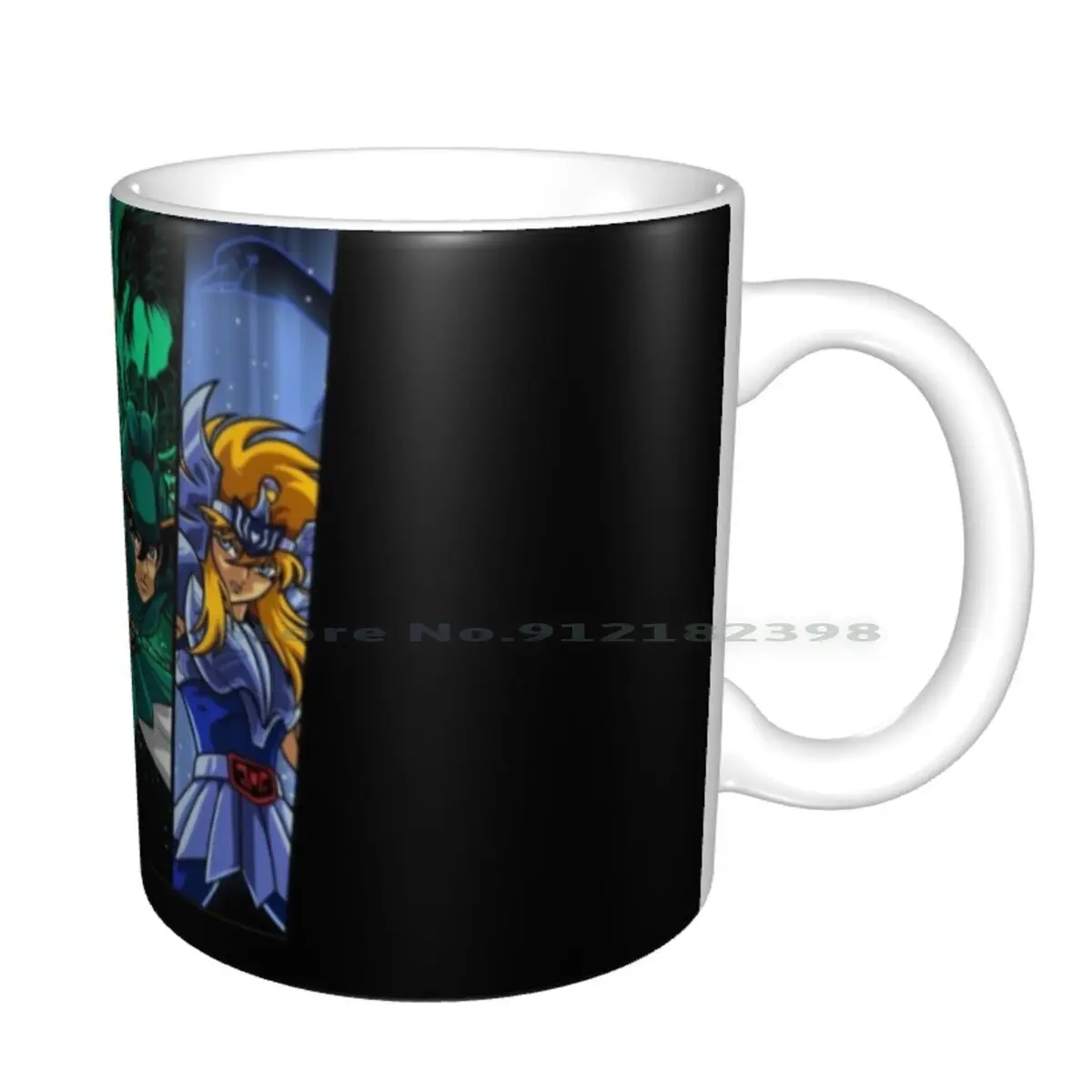 Knights Of The Zodiac 2 Ceramic Mugs Coffee Cups Milk Tea Mug Knights Of The Zodiac Seyia Pegasus Pegasus Saint Seiya Seiya