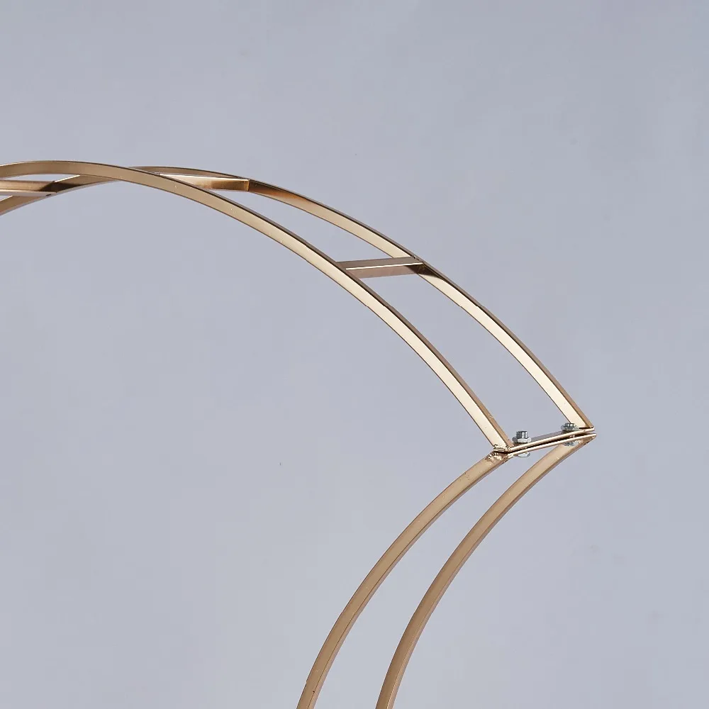 10 قطعة حامل زهور حامل قوس ذهبي الطريق الرصاص الزفاف محور حامل زهور لتزيين حفلات الحدث