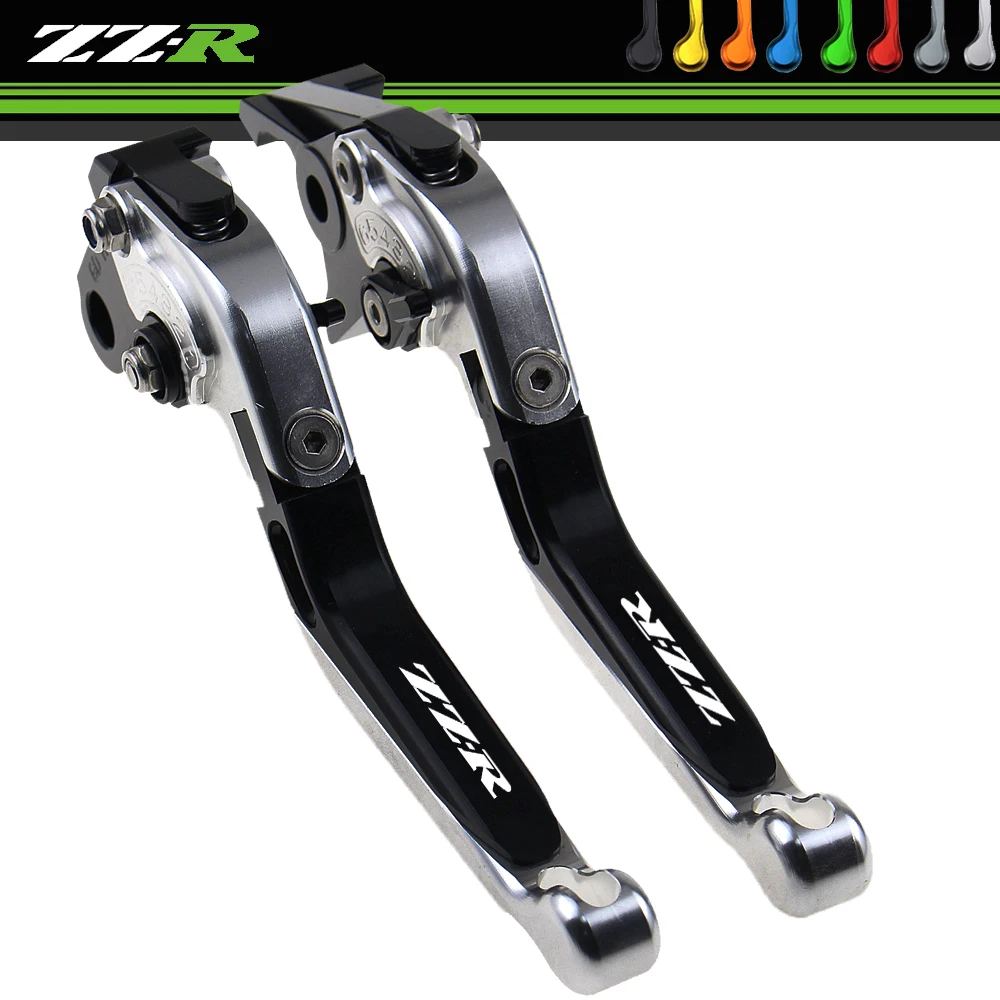 

Motorcycle Accessories Folding Extendable Brake Clutch Levers FOR KAWASAKI ZZR600 ZZR400 ZZR 400 600 1990-2004 2003 2002