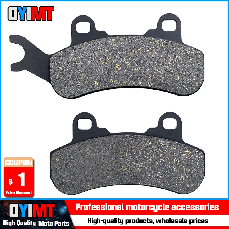 

UTV ATV Quadrcycle Rear right Brake Pads For CAN-AM Defender HD5 500cc HD8 799cc HD10 976cc Max T Maverick X3 Turbo R 2017- 2019