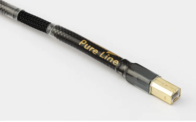 【Pureline】Canare L-4E6S  Hifi usb dac cable usb b to type c Stereo cable 6N OFC Data audio digital Cable for mobile phone dac