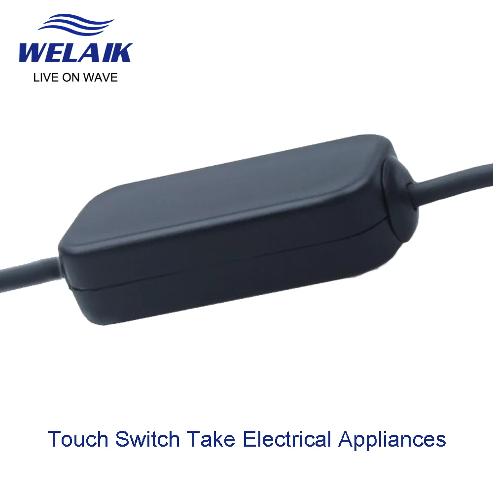 WELAIK Touch switch to take electrical low-power bulb  Savior-Of The-Low-wattage-LED Lamp-Black Plastic-Materials-LA101