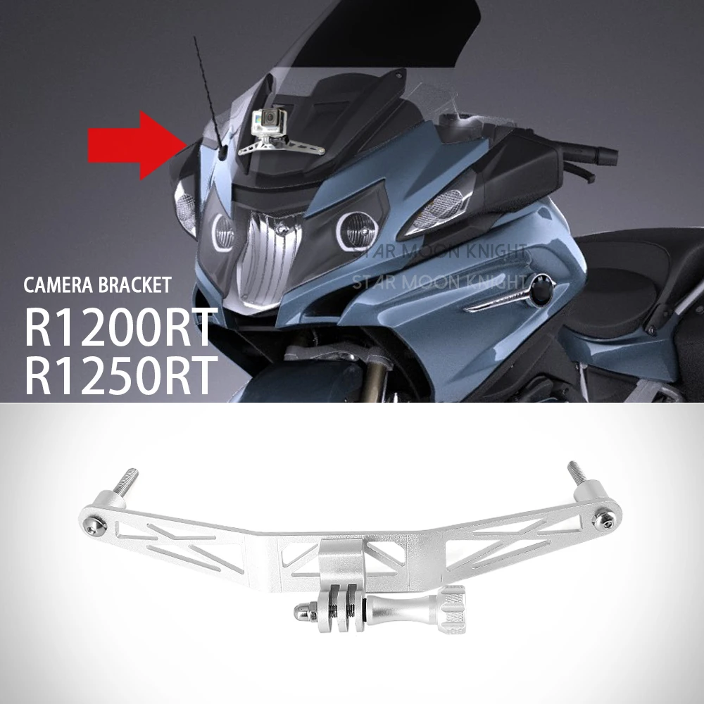 For BMW R1200RT R 1200 RT 2014 - on R1250RT R 1250 RT Motorcycle Accessories Recorder Holder for GoPro Camera Bracket CamRack