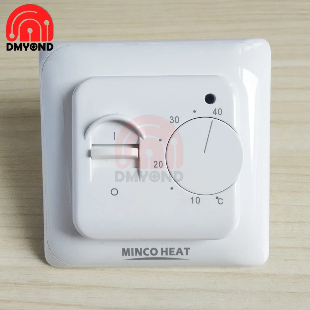 220V 16A Mechanical Manual Operation Type Floor Heating Controller Indoor Warm Thermoregulator Thermostat Temperature Controller